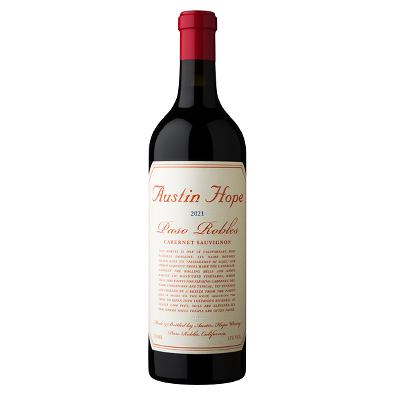 Austin Hope Cabernet Sauvignon 2022 1.0 Liter
